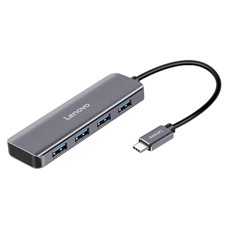 Lenovo C04 4 en 1 Tipo-C / USB-C a USB-C Convertidor Splitter Hub, C04