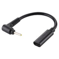 Cable de carga macho de 2,5x0,7 mm a USB-C / tipo C hembra