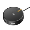 SH-016FXQ HUB divisor circular de interfaz USB 2.0 a 4 USB 2.0, 4 USB 2.0