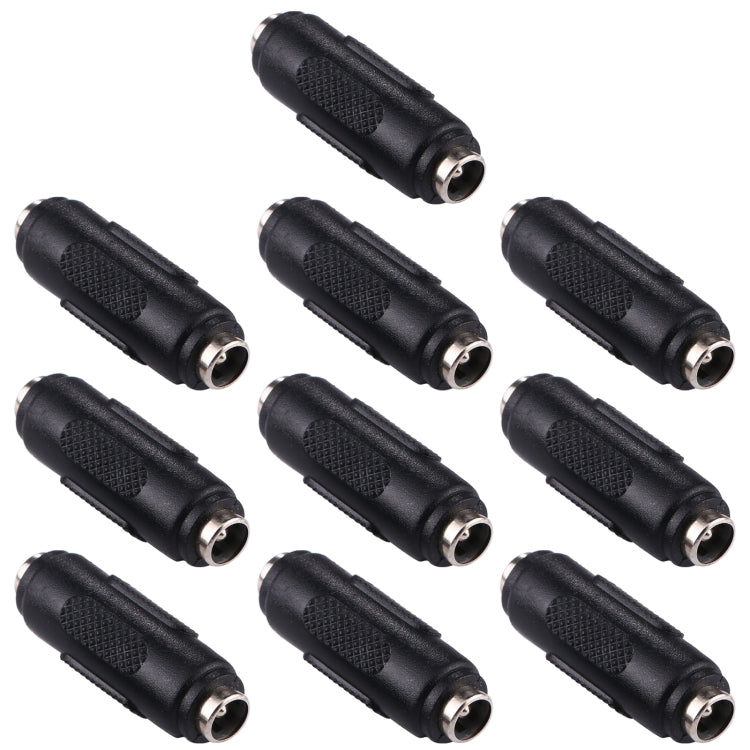 10 conectores adaptadores hembra a hembra de 0.217 x 0.083 in.