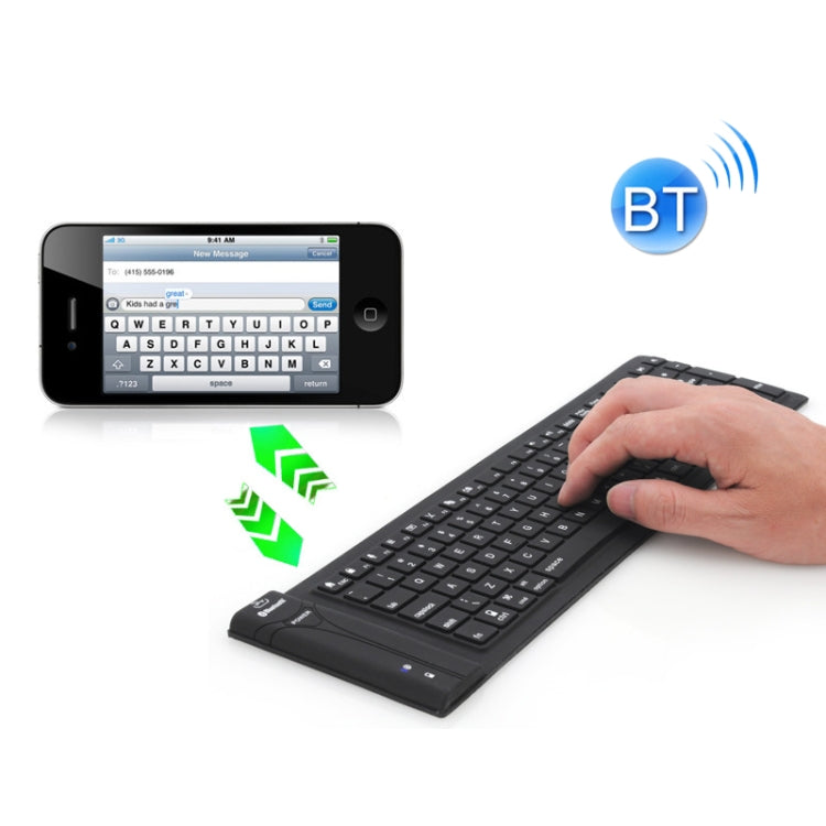 JA-11 Teclado Bluetooth de silicona plegable de 108 teclas