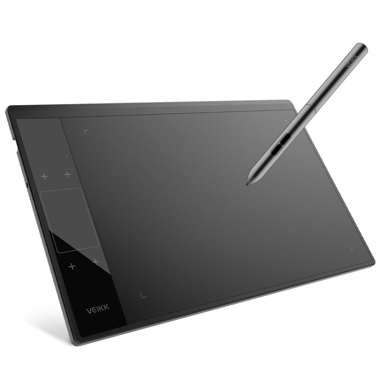 VEIKK A30 10x6 pulgadas 5080 LPI tableta gráfica electrónica táctil inteligente, con interfaz tipo c, A30
