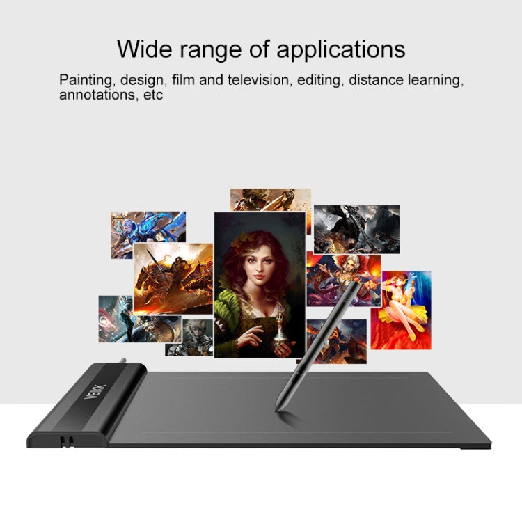 VEIKK S640 6x4 pulgadas 5080 LPI tableta gráfica electrónica, S640