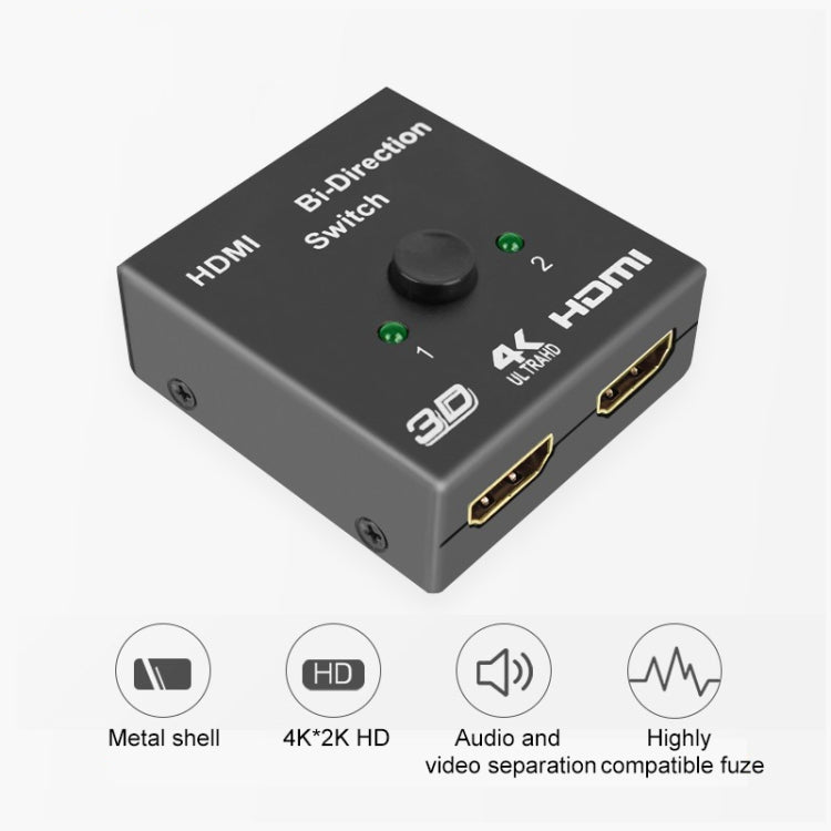 Conmutador HDMI bidireccional inteligente de vídeo 4K HD, BSY