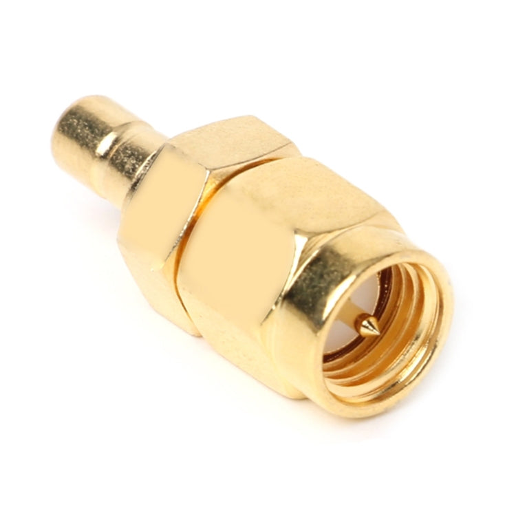 2 uds SMA macho a SMA macho DAB conector de antena de Radio Digital, SMA Male to Male