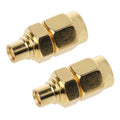Conector coaxial RF SMA macho a MCX hembra de 2 piezas, SMA Male to MCX Female