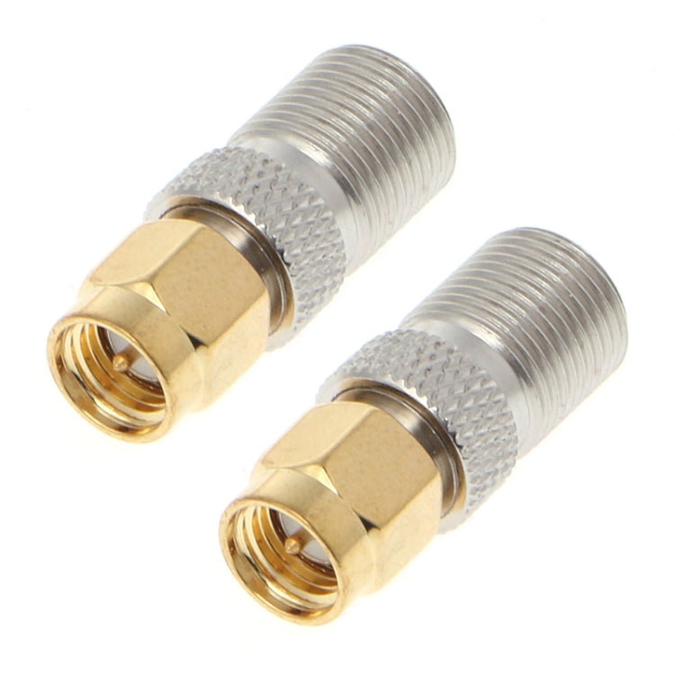 Conector coaxial RF SMA hembra de 2 piezas a hembra F, SMA Male to F Female