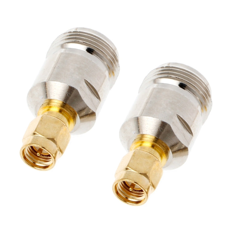 Conector coaxial RF SMA macho a N hembra de 2 piezas, SMA Male to N Female