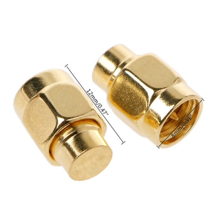 Conector coaxial RF de carga de terminación macho SMA de 2 piezas de 50 ohmios, SMA Male Load