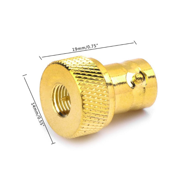 Conector coaxial RF BNC hembra a SMA macho de 2 piezas, BNC Female to SMA Male