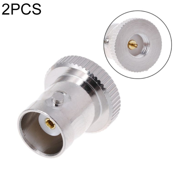 Conector RF SMA macho a BNC hembra de 2 piezas, SMA Male to BNC Female