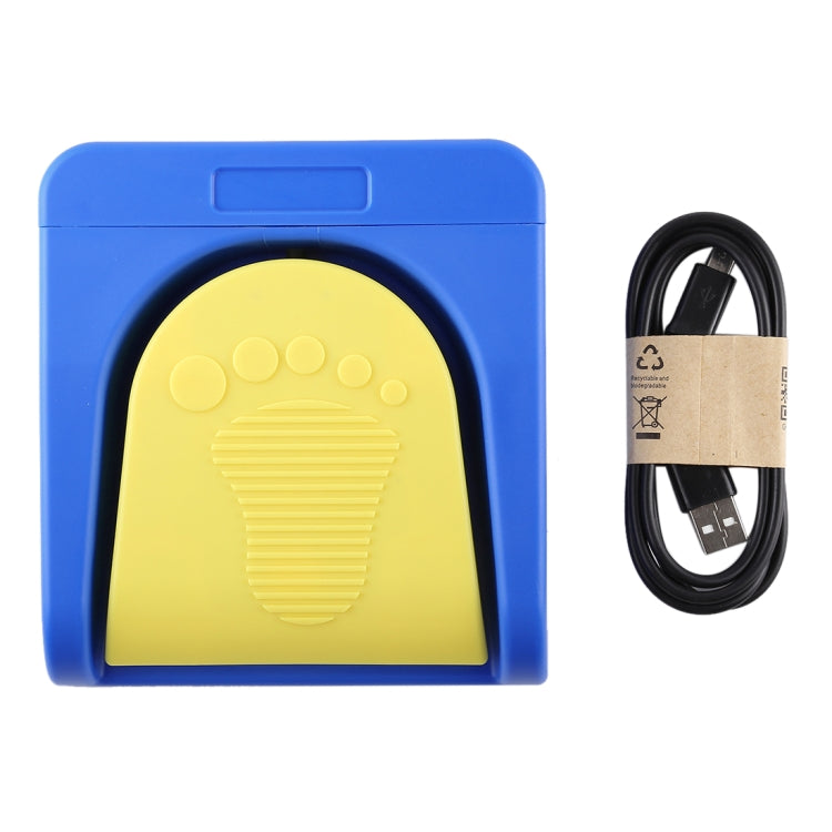 FS2016BT1 PCsensor Bluetooth USB interruptor de pie único Control una tecla personalizado teclado de ordenador Pedal de acción, Bluetooth 1 Foot Switch
