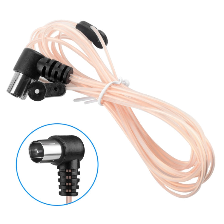 Antena dipolo FM de 2m, conector hembra, receptor de Radio de Audio estéreo, FM Dipole Antenna