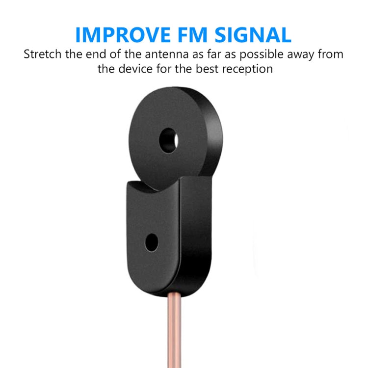 Antena dipolo FM de 2m, conector hembra, receptor de Radio de Audio estéreo, FM Dipole Antenna
