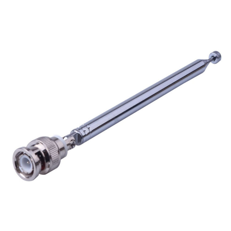 Antena telescópica con conector BNC, longitud máxima: 45 cm, FM Antenna (BNC)