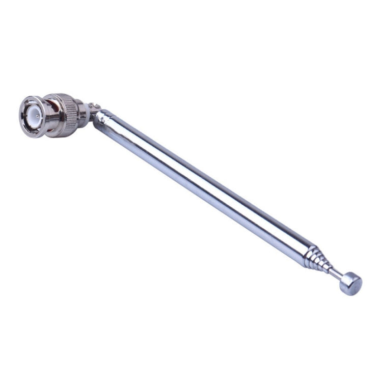 Antena telescópica con conector BNC, longitud máxima: 45 cm, FM Antenna (BNC)