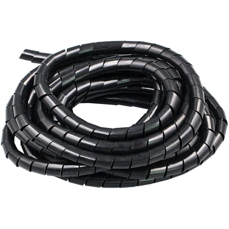 Tubo ordenado organizador de bobinado de alambre de tubos en espiral de PE de 9 m, diámetro nominal: 10 mm, 10mm / 9m Length, 10mm /  9m Length
