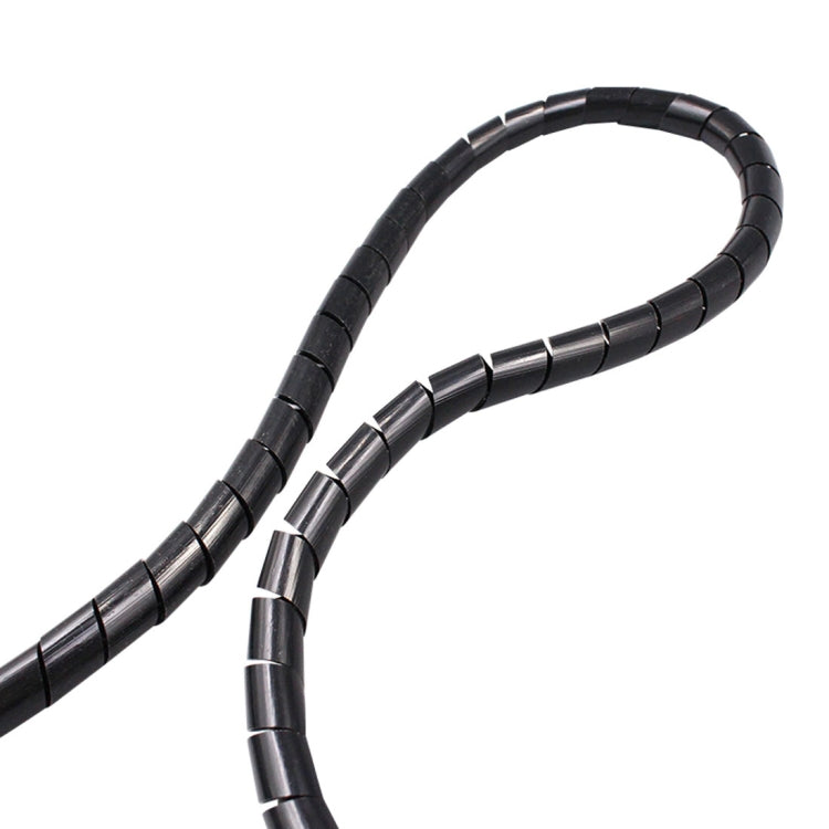 Tubo ordenado organizador de bobinado de alambre de tubos en espiral de PE de 4 m, diámetro nominal: 16 mm, 16mm / 4m Length, 16mm  / 4m Length