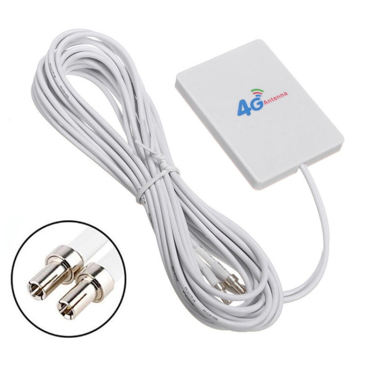 Antena 28dBi 4G con conector macho TS9 para enrutador 4G LTE FDD/TDD, TS9 Male