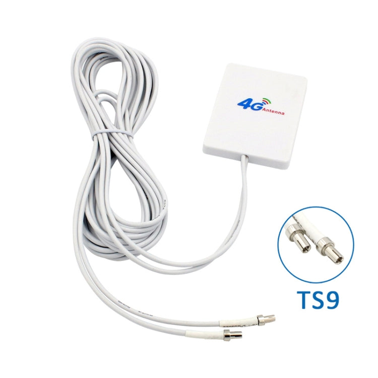 Antena 28dBi 4G con conector macho TS9 para enrutador 4G LTE FDD/TDD, TS9 Male
