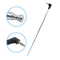 Antena de radio FM retráctil de 3,5 mm para teléfono móvil, longitud máxima: 24,5 cm, FM Radio Antenna
