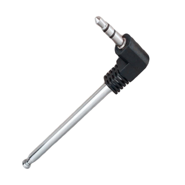 Antena de radio FM retráctil de 3,5 mm para teléfono móvil, longitud máxima: 24,5 cm, FM Radio Antenna