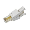 Enchufe modular del conector RJ-45 que prensa sin herramientas, versión corta UTP Cat6, Cat6
