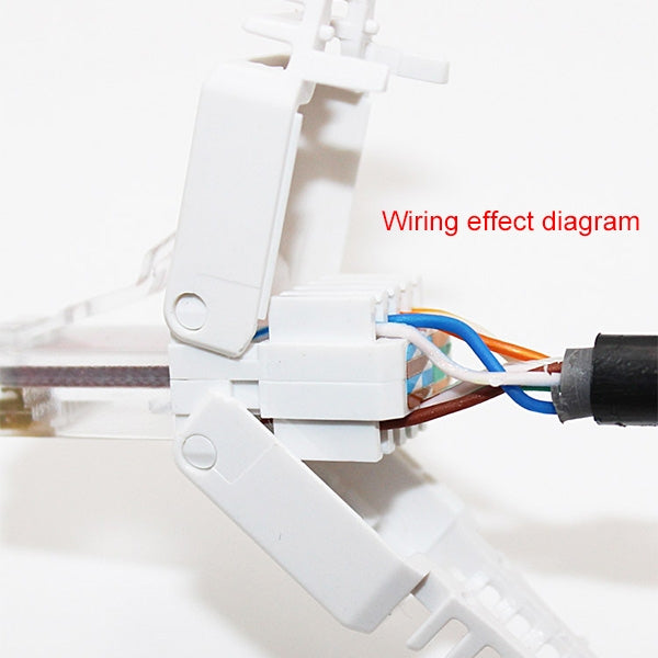Enchufe modular del conector RJ-45 que prensa sin herramientas, versión corta UTP Cat6, Cat6