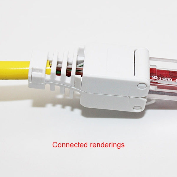 Enchufe modular del conector RJ-45 que prensa sin herramientas, versión corta UTP Cat6, Cat6
