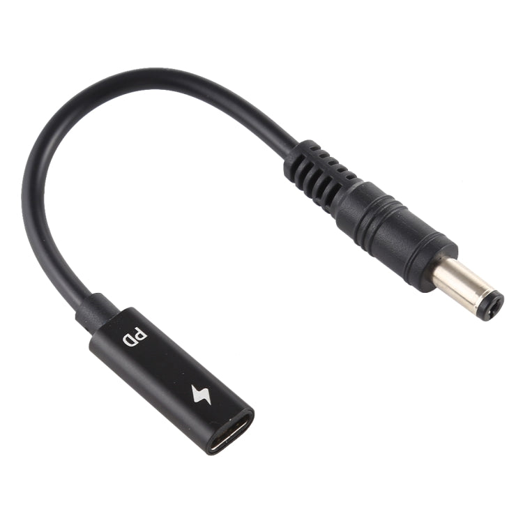 Cable cargador adaptador de corriente DP USB-C / Type-C a 5,5 x 2,1 mm, 5.5 x 2.1mm