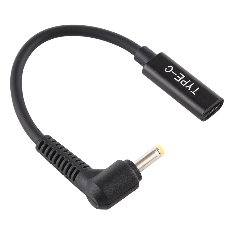 Cable cargador adaptador de corriente USB-C / Tipo-C a 4,0 x 1,7 mm, 4.0 x 1.7mm