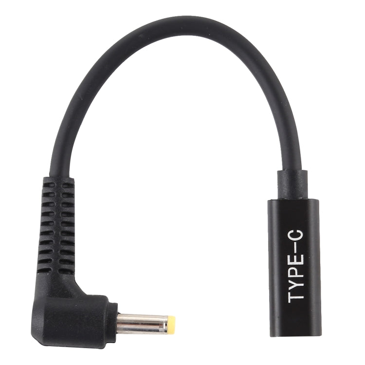 Cable cargador adaptador de corriente USB-C / Tipo-C a 4,0 x 1,7 mm, 4.0 x 1.7mm