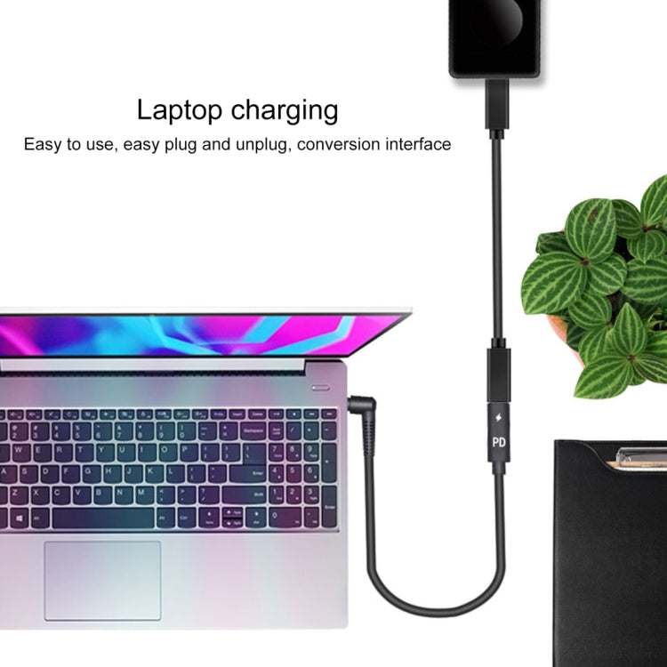 Cable cargador adaptador de corriente USB-C / Tipo-C a 4,0 x 1,7 mm, 4.0 x 1.7mm