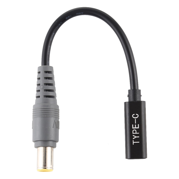 Cable cargador adaptador de corriente USB-C / Tipo-C a 7,9 x 5,5 mm, 7.9 x 5.5mm