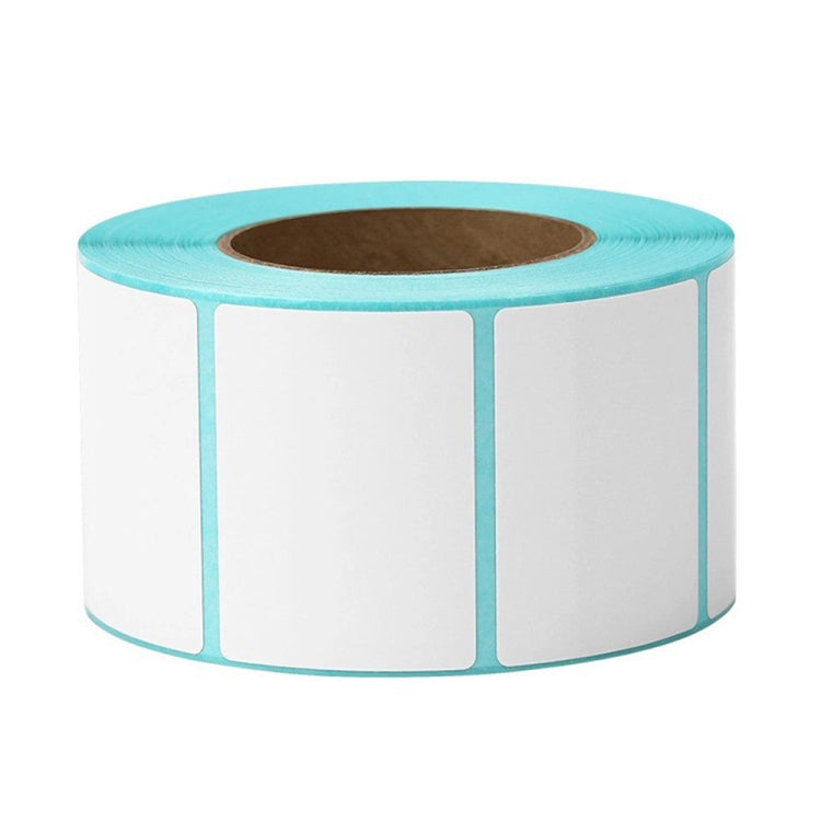 2 uds 80mm x 40mm 800 hojas papel para etiquetas de código de barras térmico autoadhesivo, 80mm x 40mm 800 Sheets