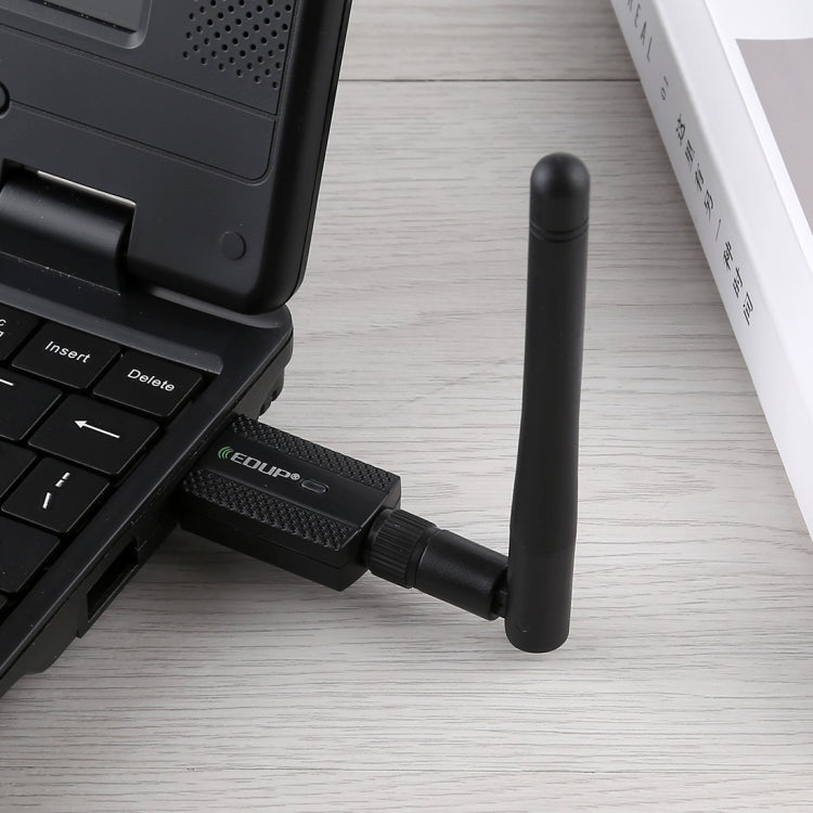 EDUP EP-AC1661 2 en 1 Bluetooth 4.2 + Doble Banda 11AC 600Mbps Adaptador USB inalámbrico de alta velocidad Receptor WiFi, EP-AC1661 600Mbps