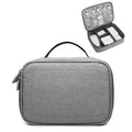 Bolsa de almacenamiento multifunción para cable de datos y cargador de auriculares, bolsa de almacenamiento de una sola capa, tamaño: 23x16x7 cm