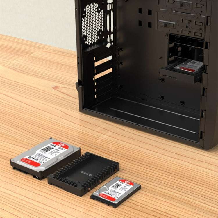 ORICO 1125SS SATA 3.0 Velocidad de transferencia rápida Caja convertidora/caddy de disco duro de 2,5 a 3,5 pulgadas