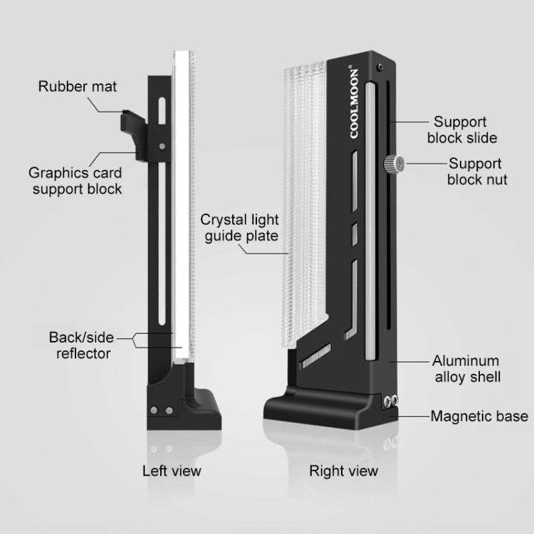 Soporte para GPU COOLMOON CM-GH2 5V ARGB