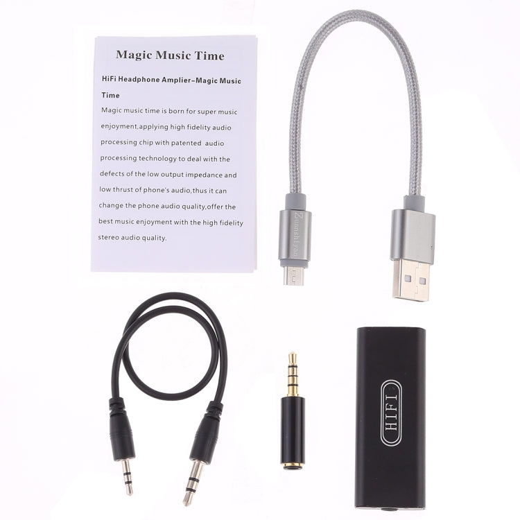 Amplificador de auriculares de audio estéreo de alta fidelidad portátil