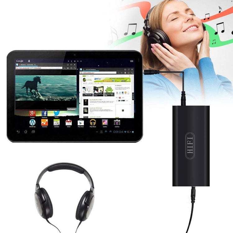 Amplificador de auriculares de audio estéreo de alta fidelidad portátil