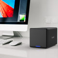 ORICO NS400-C3 Caja de disco duro externo USB-C / Type-C 3.1 a SATA de 4 bahías Caja de almacenamiento Base para disco duro para HDD SATA de 3,5 pulgadas, compatible con protocolo UASP, USB 3.1 Type-C to SATA
