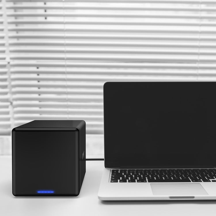 ORICO NS400-C3 Caja de disco duro externo USB-C / Type-C 3.1 a SATA de 4 bahías Caja de almacenamiento Base para disco duro para HDD SATA de 3,5 pulgadas, compatible con protocolo UASP, USB 3.1 Type-C to SATA