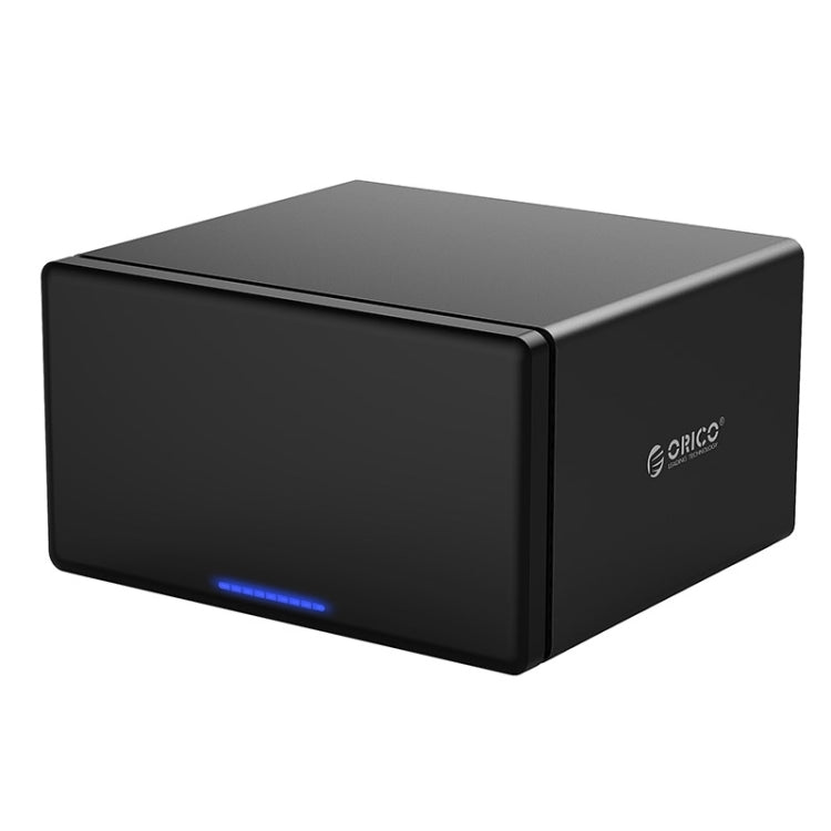 ORICO NS800-C3 Caja de disco duro externo USB-C / Type-C 3.1 a SATA de 8 bahías Estuche de almacenamiento Base para disco duro para HDD SATA de 3,5 pulgadas, compatible con protocolo UASP, USB 3.1 Type-C