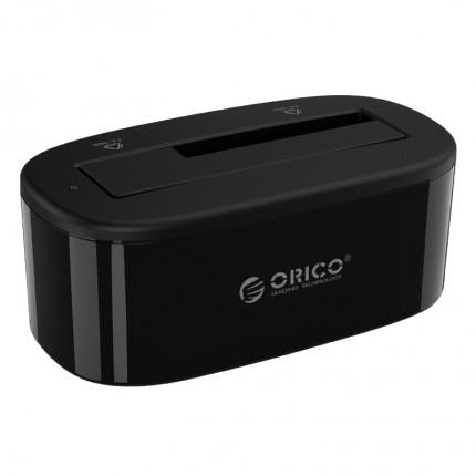 ORICO 6218US3 USB 3.0 tipo B a SATA base de disco duro de almacenamiento externo para HDD/SSD SATA de 2,5 pulgadas/3,5 pulgadas, 1 Bay