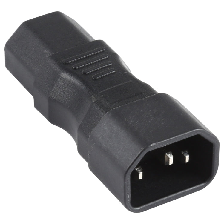 C13 a C15 Groove Adaptador de enchufe de alimentación de CA Convertidor de enchufe, C13 to C15 Groove