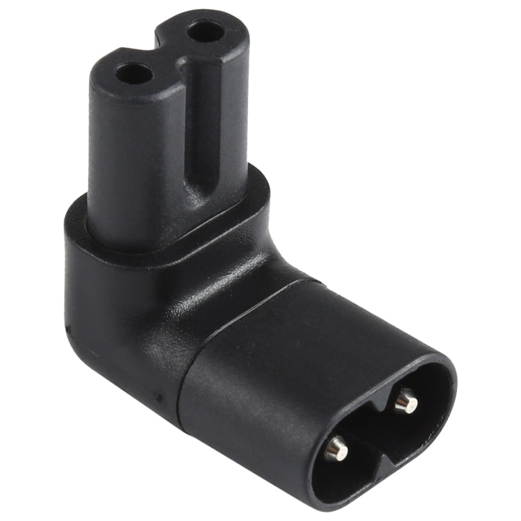 C7 a C8 codo adaptador de enchufe de alimentación de CA convertidor, C7 to C8 Elbow