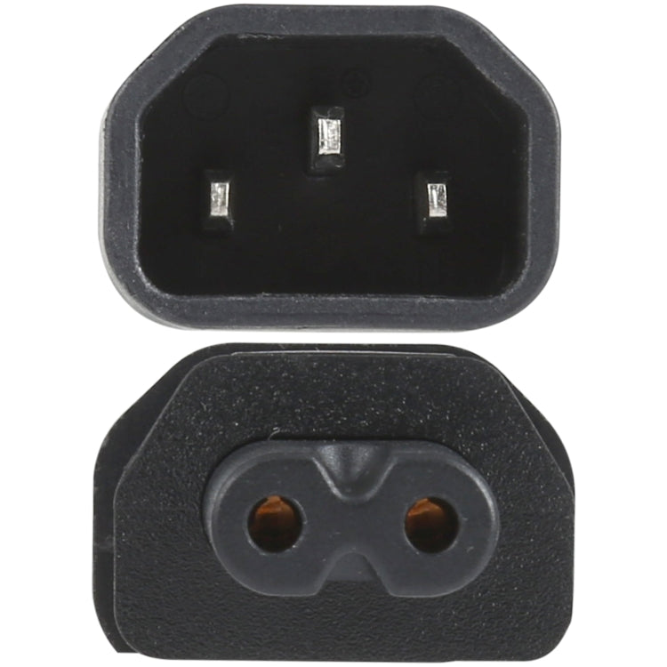 C7 a C14 Adaptador de enchufe de alimentación de CA Convertidor de enchufe, C7 to C14