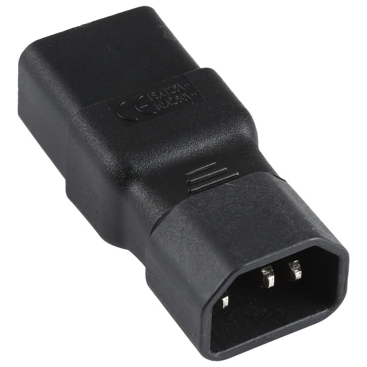 C14 a C19 Adaptador de enchufe de alimentación de CA Convertidor de enchufe, C14 to C19