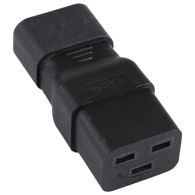 C14 a C19 Adaptador de enchufe de alimentación de CA Convertidor de enchufe, C14 to C19